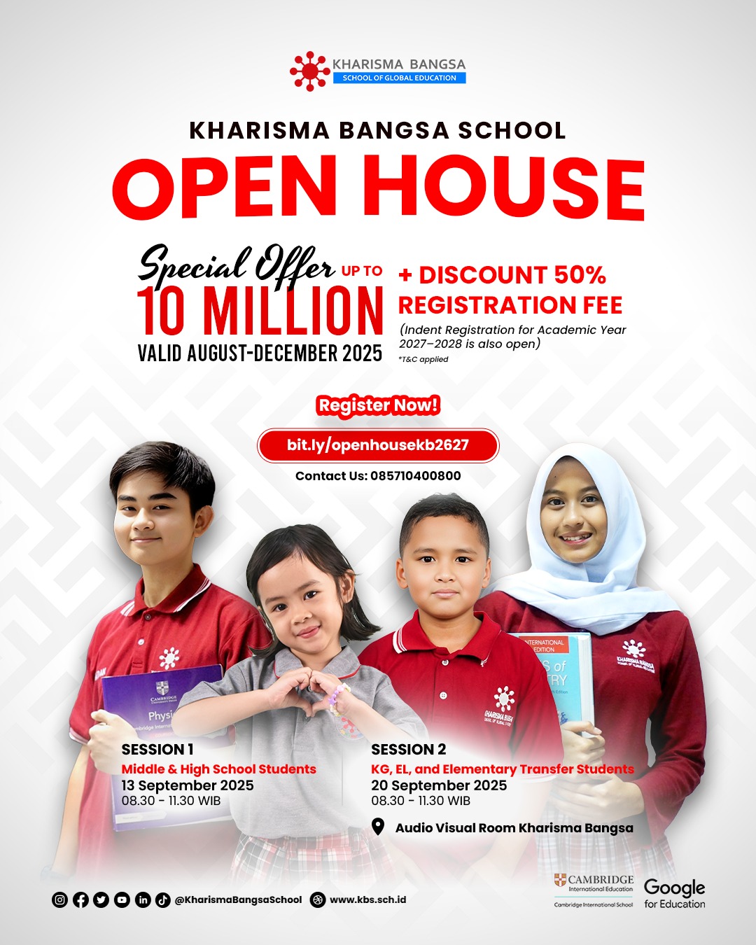 Open House Kharisma Bangsa